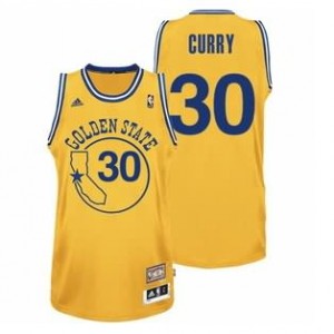 Canotte NBA Rivoluzione 30 Curry Golden State Warriors Giallo