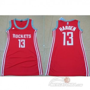 Maglie NBA Donna Harden Houston Rockets Rosso
