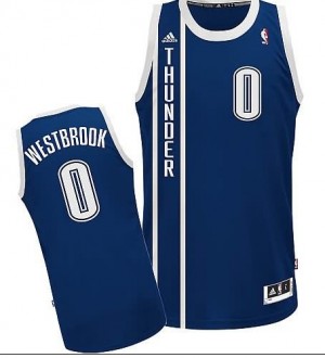 Canotte NBA Rivoluzione 30 Westbrook Oklahoma City Thunder Blu