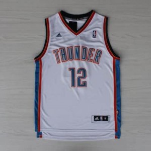 Canotte NBA Rivoluzione 30 Adams Oklahoma City Thunder Bianco