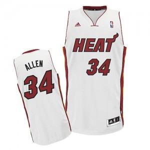 Canotte NBA Rivoluzione 30 Allen Miami Heats Bianco