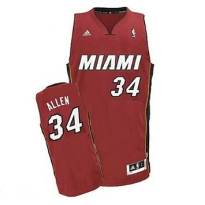 Canotte NBA Rivoluzione 30 Allen Miami Heats Rosso