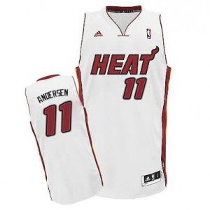 Canotte NBA Rivoluzione 30 Andersen Miami Heats Bianco