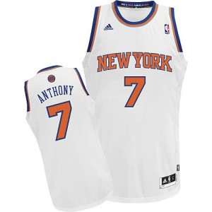 Canotte NBA Rivoluzione 30 Anthony New York Knicks Bianco