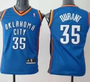 Maglie Bambini Durant Oklahoma City Thunder Blu