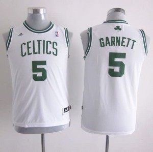 Maglie Bambini Garnett Boston Celtics Bianco