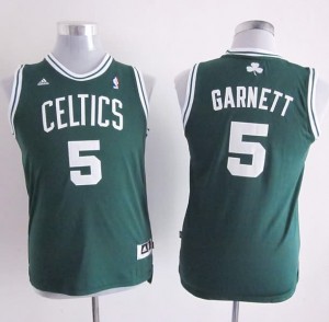 Maglie Bambini Garnett Boston Celtics Verde