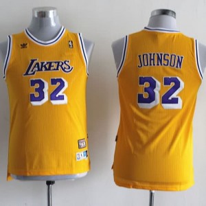 Maglie NBA Bambini Johnson Los Angeles Lakers Giallo