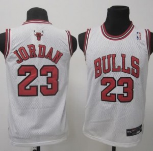 Maglie NBA Bambini Jordan Chicago Bulls Bianco