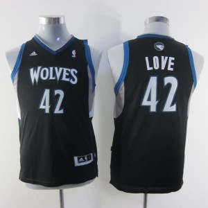 Maglie NBA Bambini Love Minnesota Timberwolves Nero