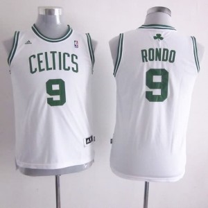 Maglie NBA Bambini Rondo Boston Celtics Bianco