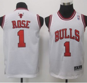 Maglie NBA Bambini Rose Chicago Bulls Bianco