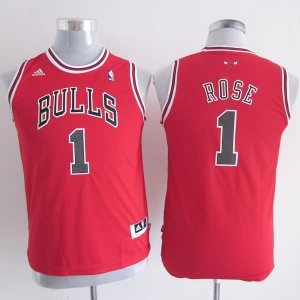 Maglie NBA Bambini Rose Chicago Bulls Rosso