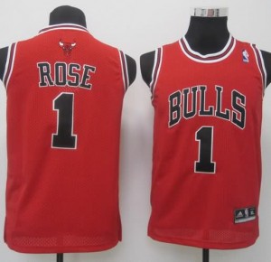 Maglie NBA Bambini Rose Chicago Bulls Rosso