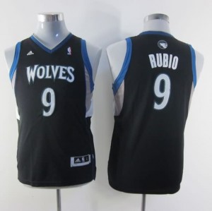 Maglie NBA Bambini Rubio Minnesota Timberwolves Nero