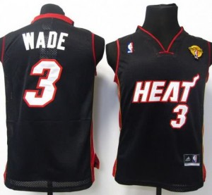 Maglie NBA Bambini Wade Miami Heats Nero