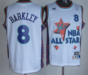 Canotte NBA Barkley All Star 1995 Bianco