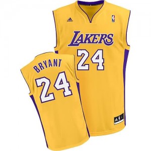 Canotte NBA Rivoluzione 30 Bryant Los Angeles Lakers Giallo