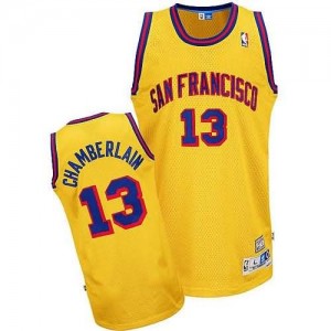 Canotte NBA Rivoluzione 30 Chamberlain Golden State Warriors Giallo