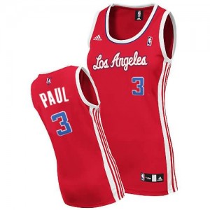 Maglie NBA Donna Chris Paul Los Angeles Clippers Rosso