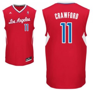 Canotte NBA Rivoluzione 30 Crawford Los Angeles Clippers Rosso