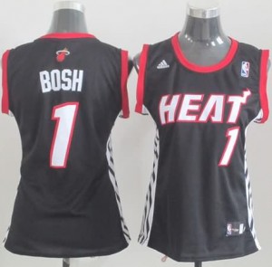 Maglie NBA Donna Bosh Miami Heats Nero