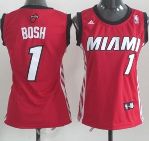 Maglie NBA Donna Bosh Miami Heats Rosso