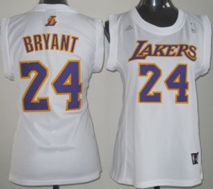 Maglie NBA Donna Bryant Los Angeles Lakers Bianco
