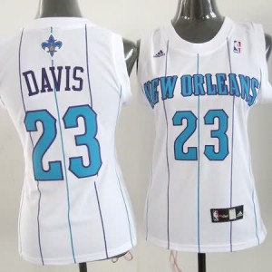 Maglie NBA Donna Davis New Orleans Hornets Bianco