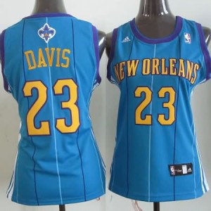 Maglie NBA Donna Davis New Orleans Hornets Blu