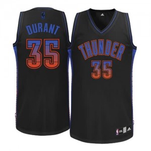 Maglie NBA Donna Durant Oklahoma City Thunder Nero