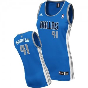 Maglie NBA Donna Nowitzki Dallas Mavericks Blu