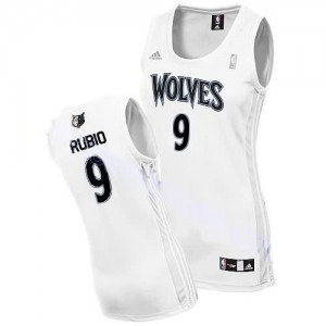 Maglie NBA Donna Rubio Minnesota Timberwolves Bianco