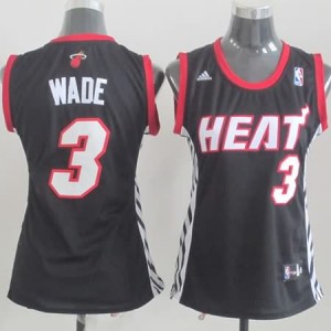 Italia Maglie Donna Wade Miami Heats Nero