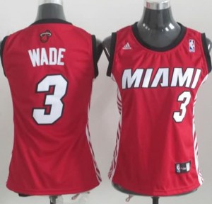 Italia Maglie Donna Wade Miami Heats Rosso