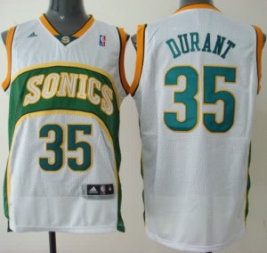 Maglie Shop Durant Seattle Sonics Bianco