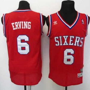 Maglie Basket Erving Philadelphia 76ers Rosso