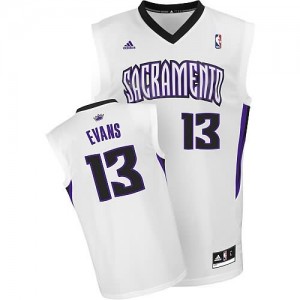 Maglie Basket Evans Sacramento Kings Bianco