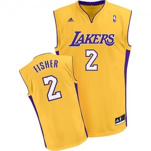 Maglie Shop Fisher Los Angeles Lakers Giallo