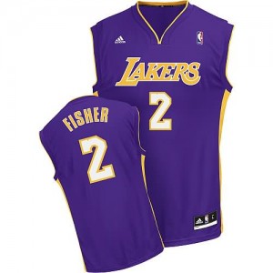 Maglie Shop Fisher Los Angeles Lakers Porpora