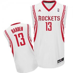 Canotte NBA Rivoluzione 30 Harden Houston Rockets Bianco