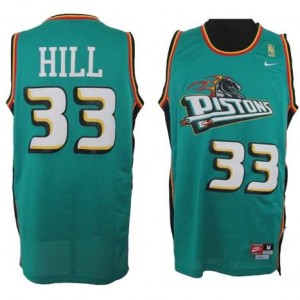 Maglie Basket Hill Detroit Pistons Verde