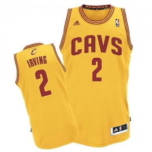 Canotte NBA Rivoluzione 30 Irving Cleveland Cavaliers Giallo