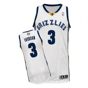Maglie Basket Iverson Memphis Grizzlies Grizzlies Bianco