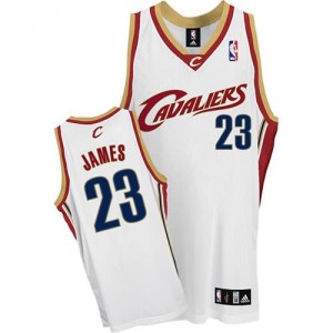 Maglie Basket James Cleveland Cavaliers Bianco