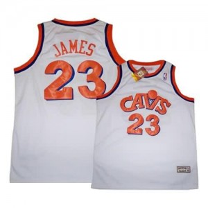 Maglie Basket James Cleveland Cavaliers Bianco