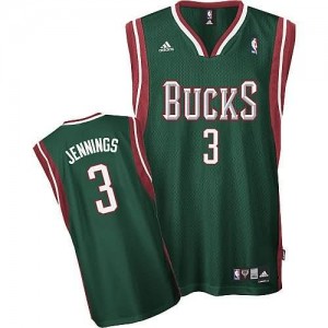 Canotte NBA Rivoluzione 30 Jennings Milwaukee Bucks Verde