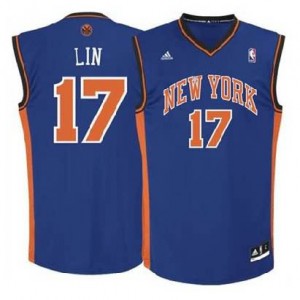 Maglie Basket Jeremy New York Knicks Lin Blu