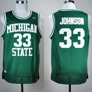 Canotte Basket NCAA Johnson Michigan state Verde