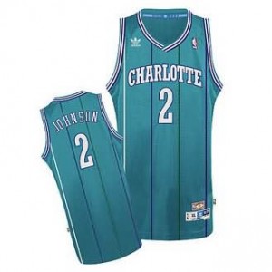 Canotte NBA Rivoluzione 30 Johnson Charlotte Hornets Blu
